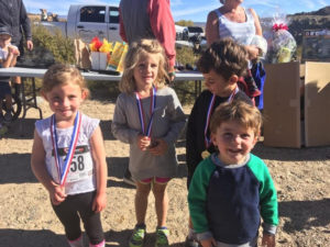 Cute kids and their medals