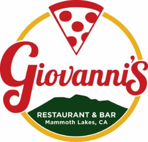 Logo for Giovanni's Restaurant in Mammoth Lakes; Pizza parlor and bar